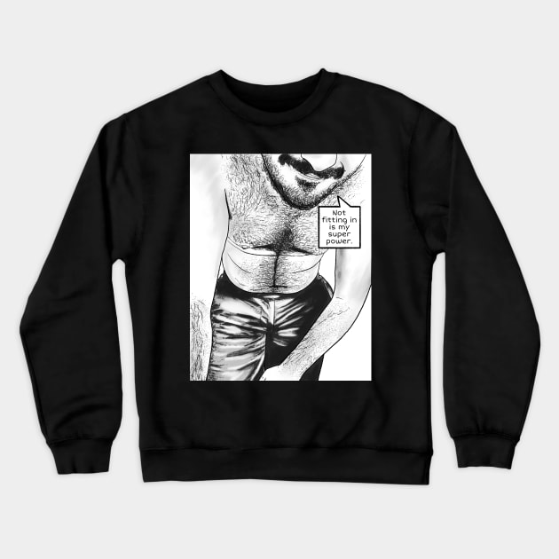 Misfit Crewneck Sweatshirt by JasonLloyd